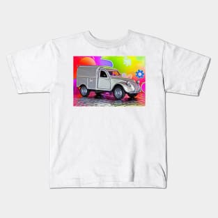 Surreal 2CV Fourgonnette Kids T-Shirt